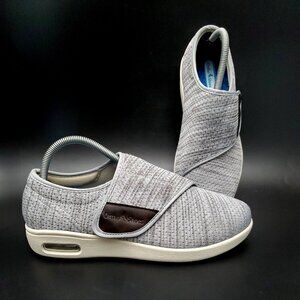 Ortho Shoes Unisex Diabetic Gray Walking Shoes Men's Size 7.5 Women's Size 8.5
